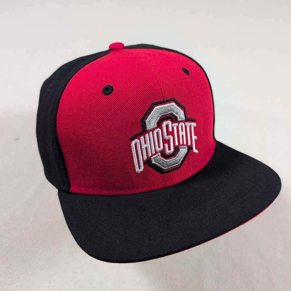 Nike Ohio State Buckeye Nation 1 Size Just Do It Snapback Hat Football Flat Bill